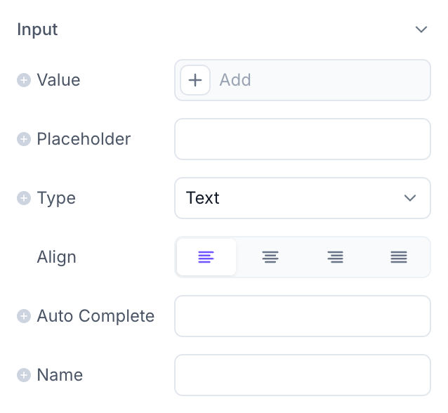 Input